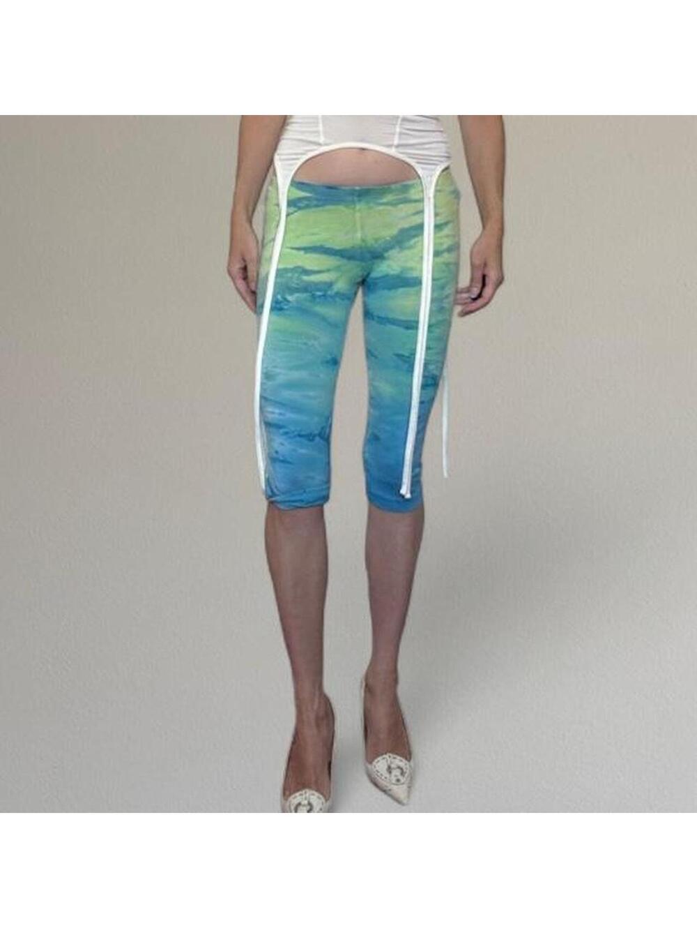Hard tail tie dye capri leggings. Size small.